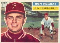 1956 Topps      007A      Ron Negray GB